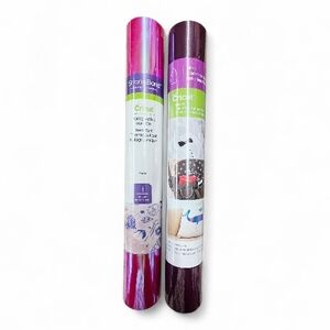 Cricut Purple and Burgundy Vinyl Roll Set